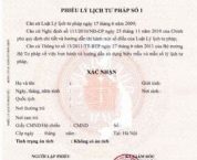 Cấp lý lịch tư pháp cho người nước ngoài đã cư trú tại Việt Nam Cấp lý lịch tư pháp cho người nước ngoài đã cư trú tại Việt Nam