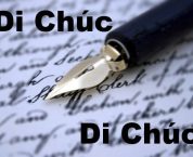 Thủ tục chứng thực di chúc theo quy định của pháp luật Thủ tục chứng thực di chúc theo quy định của pháp luật